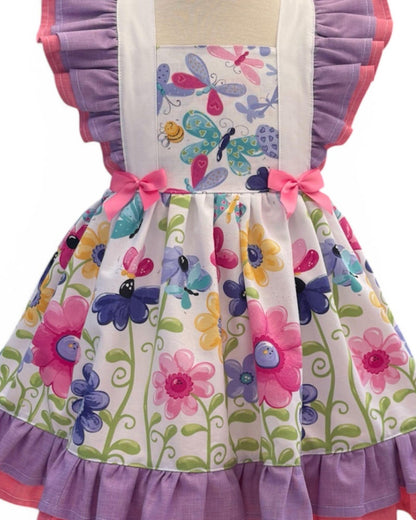 The Bellevue Pinafore — Summer Butterflies Collection
