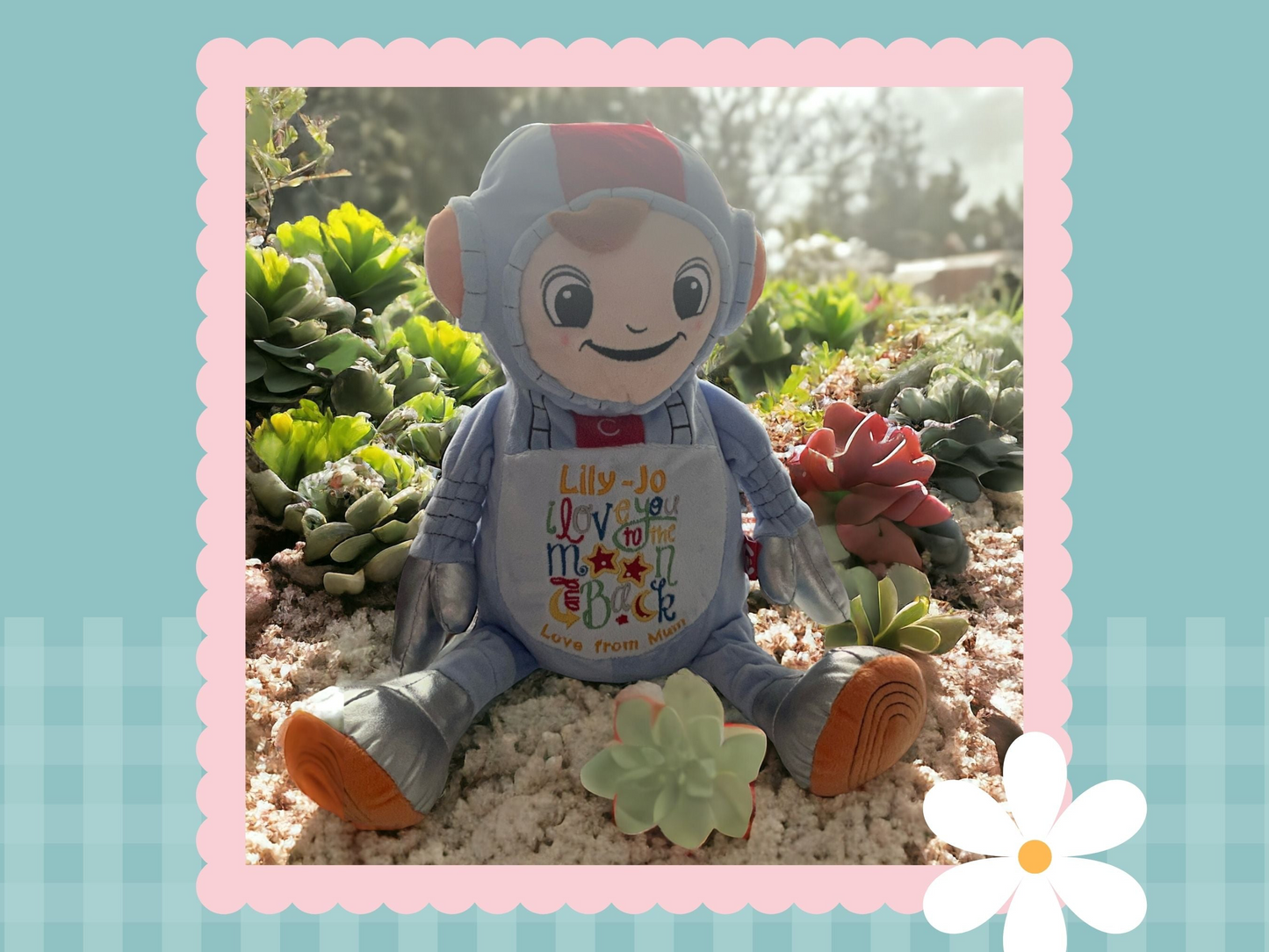 Galaxander the Astronaut | Official Cubbies Soft Toy | Personalised