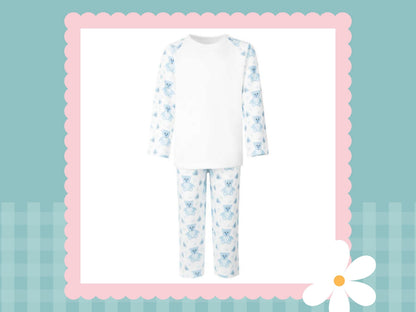 When i wake up i will be ONE Pyjamas | Blue Tummi Teddy | Embroidered