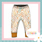 Cottage Bunnies Mint - French Terry Cuff Leggings