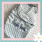 Personalised Dimple Fleece Baby Wrap