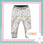 MR Bunny Print French Terry Cuff Leggings