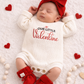 Valentines Design Organic Knit Romper (Romper Only)