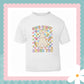 Pastel Checks "Some Bunny Loves You" Printed T-shirt