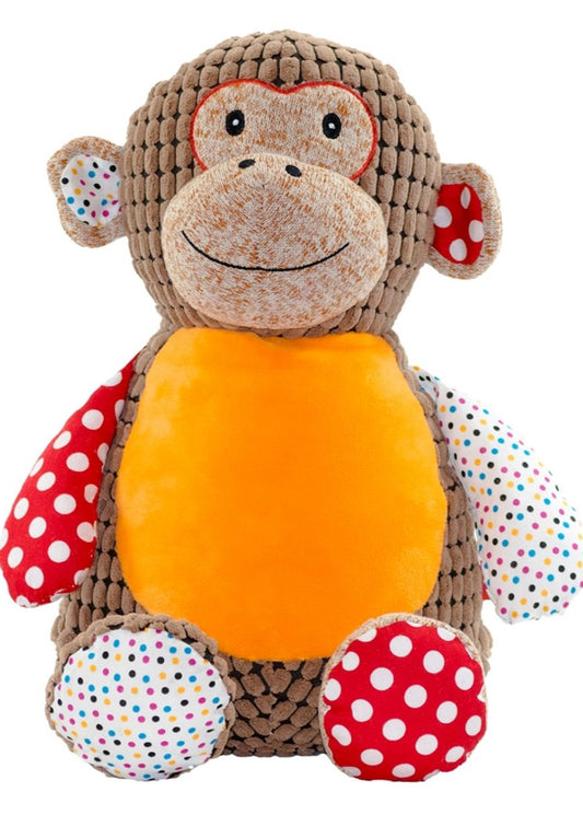 Huggles Patchwork Monkey