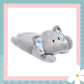 Baby Luxury Plush Blanket With Elephant Plush Toy (Personalised)