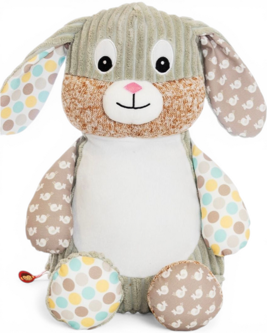 Spring Time Sensory Bunny | Official Cubbie Soft Toy | Personalised