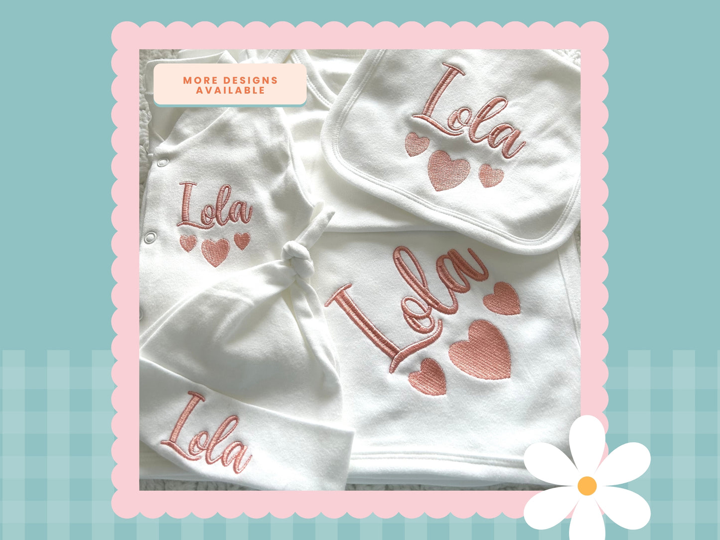 All White Baby Gift Set