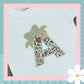 Bow Initial appliqué T-shirt (choice of fabrics)