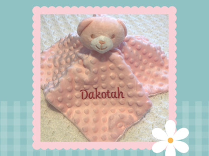 Personalised Bubble Bear Comforter | Embroidered