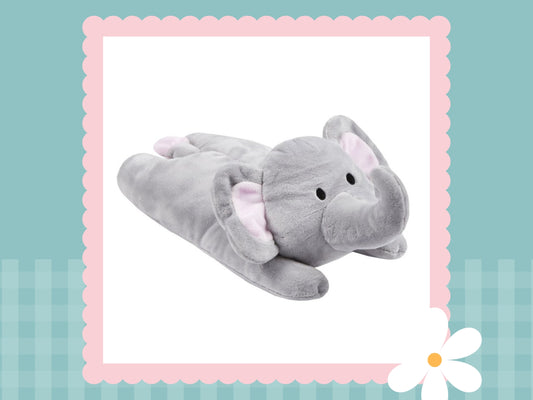 Baby Luxury Plush Blanket With Elephant Plush Toy (Personlaised)