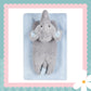 Baby Luxury Plush Blanket With Elephant Plush Toy (Personalised)