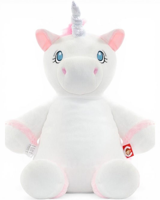 Starflower White Unicorn | Official Cubbie Soft Toy | Personalised
