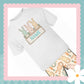 Cottage Bunnies Mint Personalised Printed T-shirt
