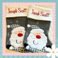 Deluxe Plush Grey Knitted Stocking (multiple designs)