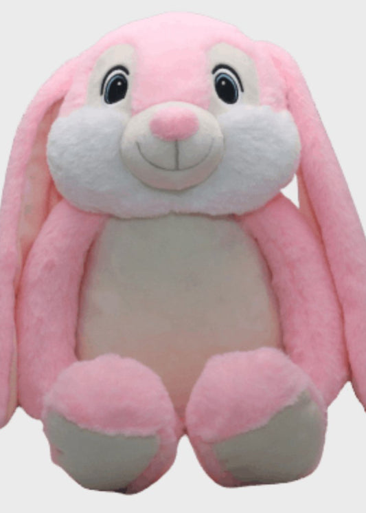 'Susie' Pink Personalised Bunny