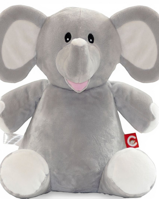 Elle Elephant | Official Cubbie Soft Toy | Personalised