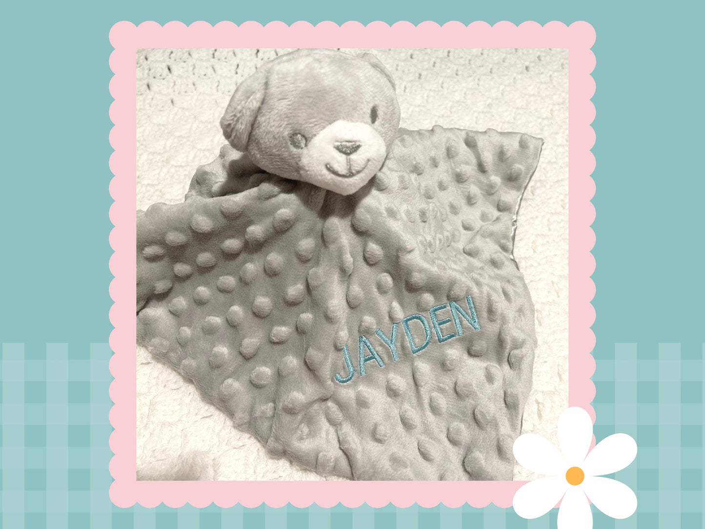 Bubble Style Bear Comforter