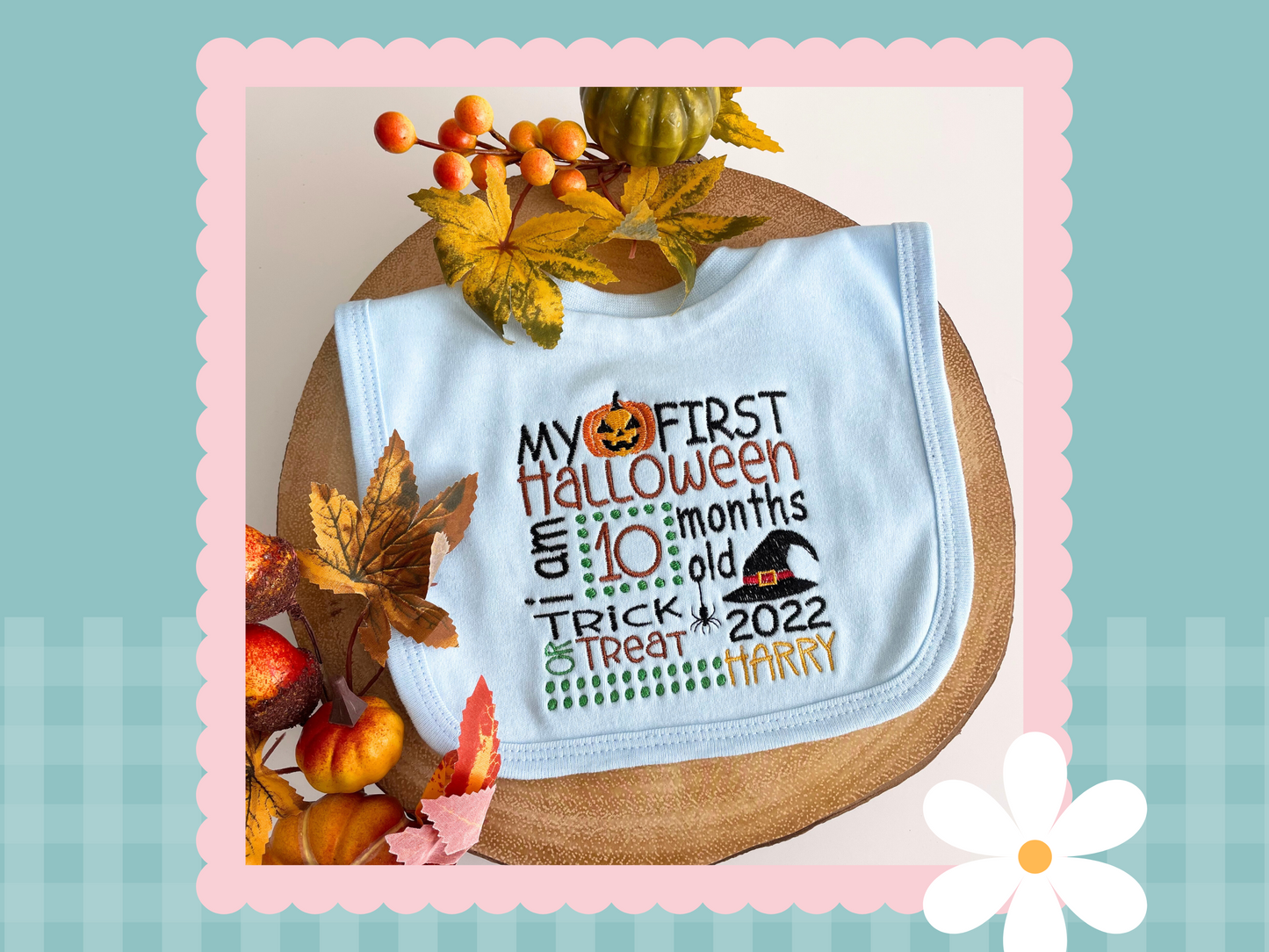 My First Halloween Bib