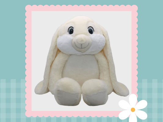 'Charlotte' Cream Personalised Bunny