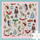 2-3 Years Winter Treasures Print French Terry Romper (Ready To Post)