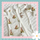 Hare and the dandelion personalised romper