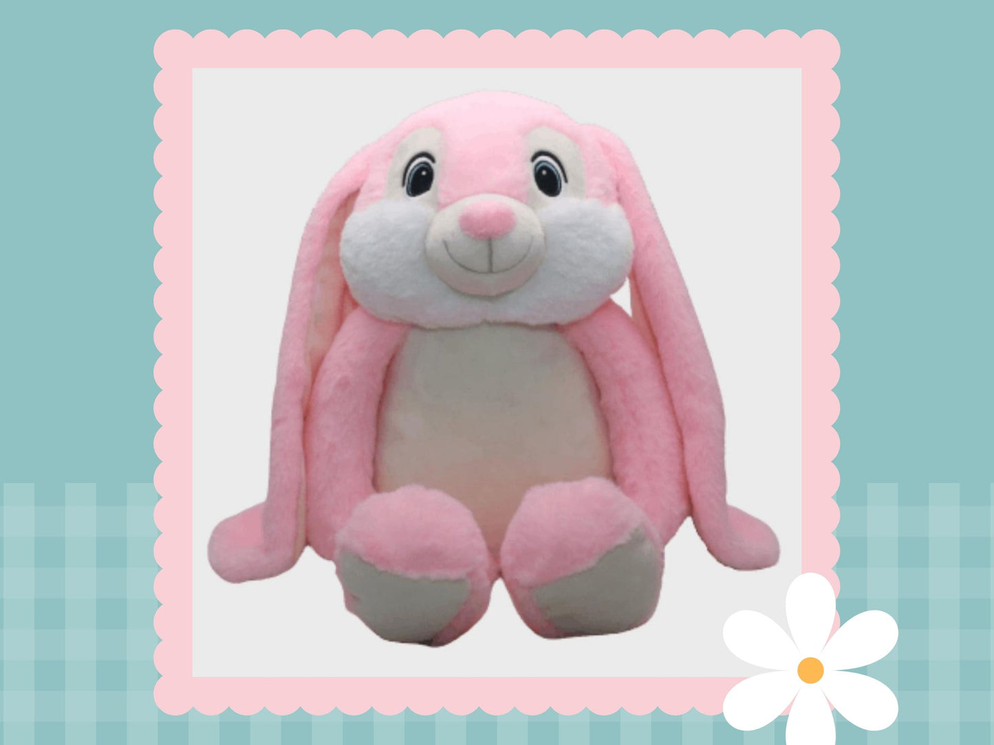 Pre Order Hidey Boo Personalised Bunny