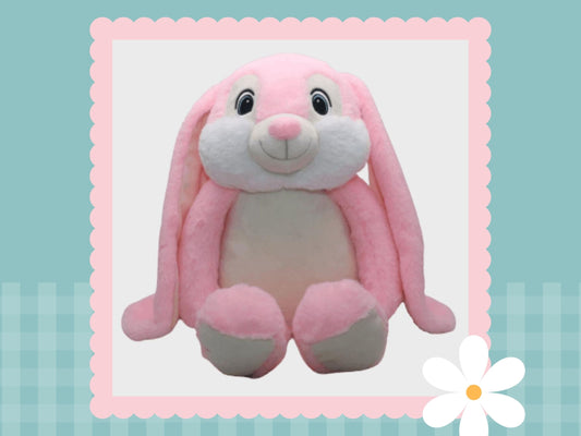 'Susie' Pink Personalised Bunny