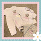 5 Piece Personalised Layette Set ✭ Elle The Elephant Design