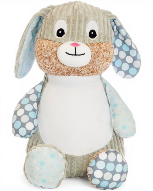 Starry Night Sensory Bunny | Official Cubbie Soft Toy | Personalised