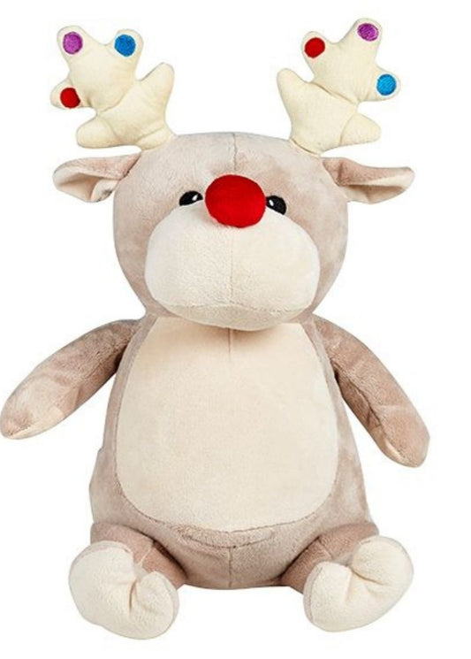 Red Nose Taupe Reindeer