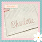 Deluxe Cellular Personalised Baby Blanket