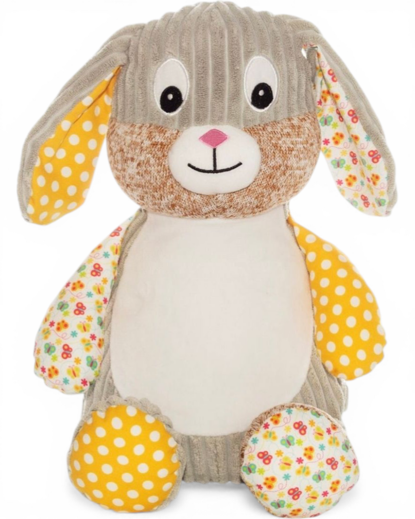 Sunshine Sensory Bunny | Official Cubbie Soft Toy | Personalised