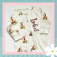 Hare and the dandelion personalised romper