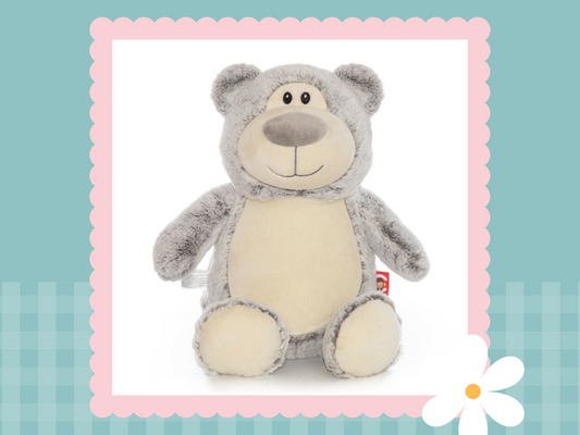 Grey Cubbyford Bear