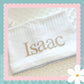 Deluxe Cellular Personalised Baby Blanket