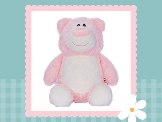 Pink Cubbyford Bear