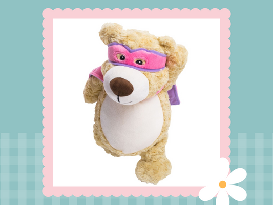 Pink Hero Cubbyford Bear