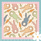 Cottage Bunnies Blue Print - French Terry Romper
