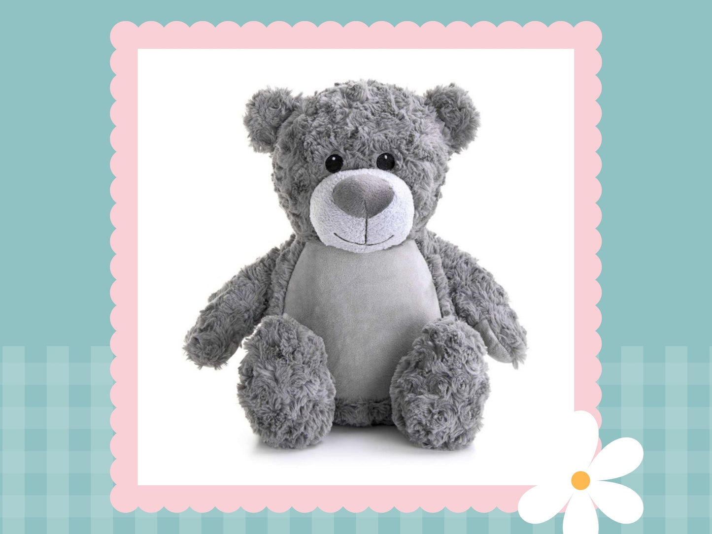 Grey Tummi Bear (Personalised)