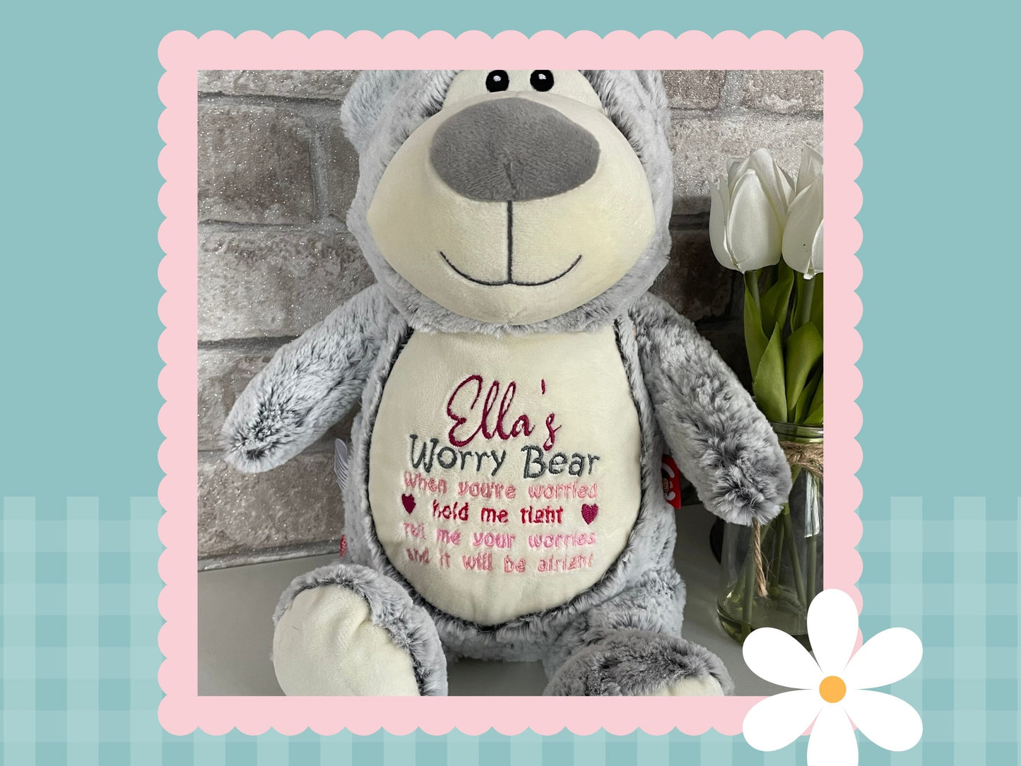 Grey Cubbyford Bear