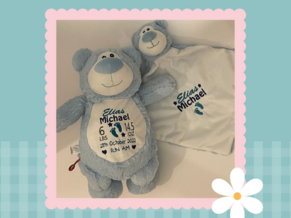 Blue Cubbyford | Official Cubbie Soft Toy | Personalised