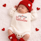 Valentines Design Organic Knit Romper (Romper Only)
