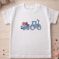 Valentine Tractor sketch T-Shirt (Optional Personalisation)