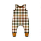 all photo outfit for baby – handmade plaid romper UK