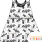 Bat Splats French Terry Blossom Dress