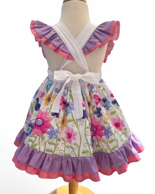 The Bellevue Pinafore — Summer Butterflies Collection