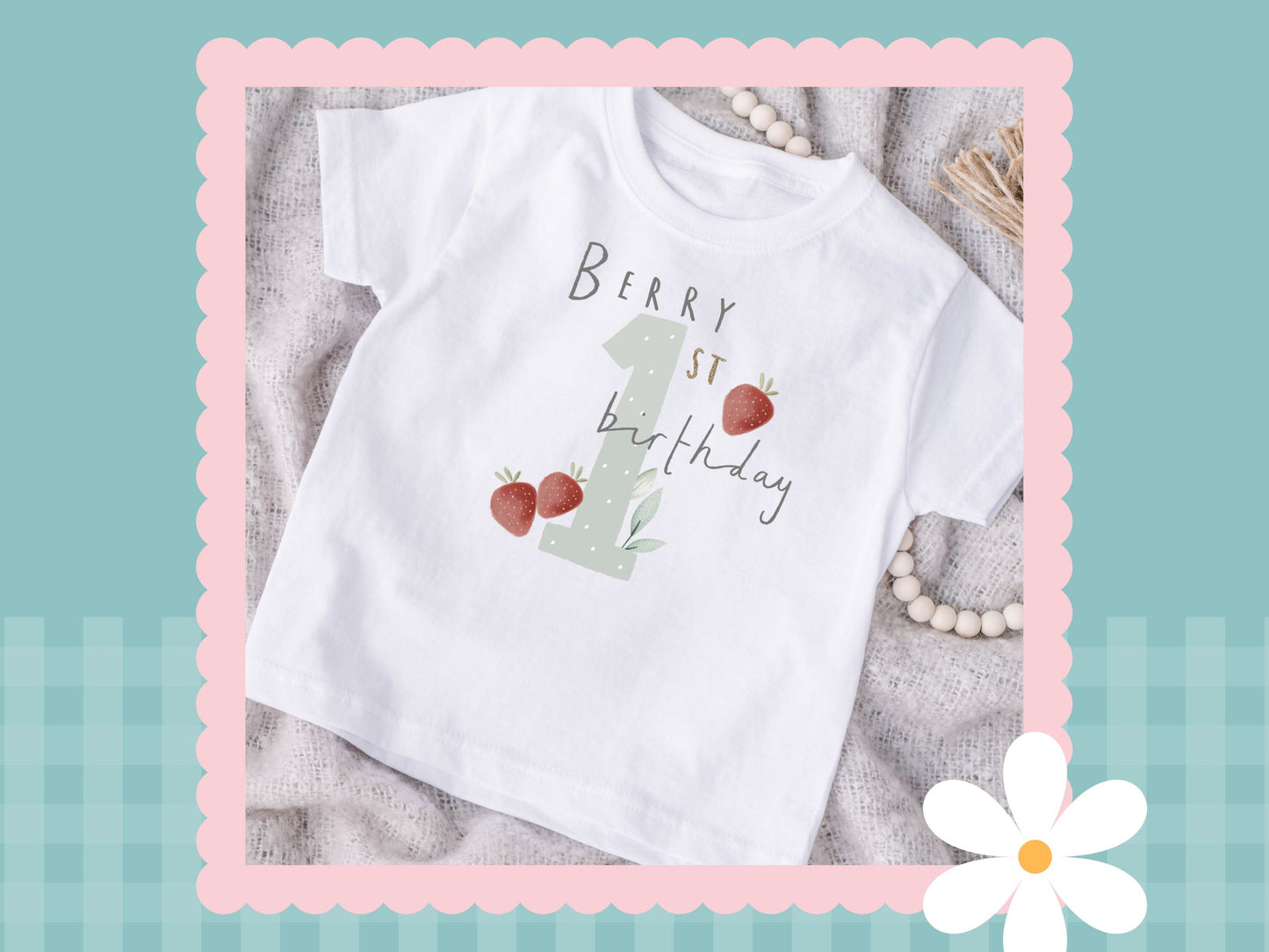 Berry 1st Birthday T-Shirt