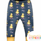Bianca Duck Organic Cotton Jersey Cuff Leggings