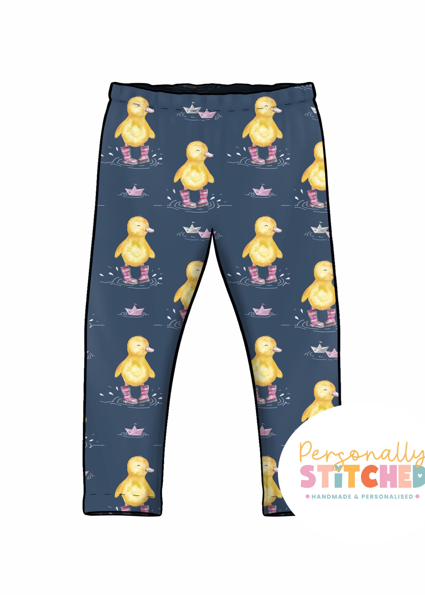 Bianca Duck Organic Cotton Jersey Classic Leggings